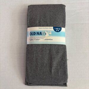 Old Navy Women Light Heather Gray Control Top Tights S/M NEW 4'10"-5'5" to 135 l